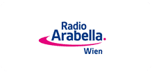 Hochwertiges Logo von Radio Arabella Wien, das modernes Design und klare Markenidentität zeigt. Perfekt für lokale Radio- und Mediapromotions.